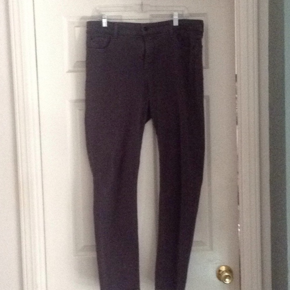 NYDJ dark grey denim legging size 14